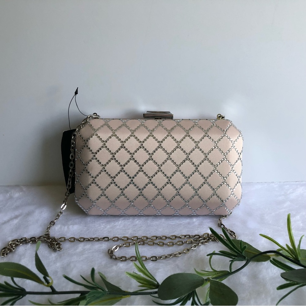 INC International Concepts Sasha Clutch, Pale Pink